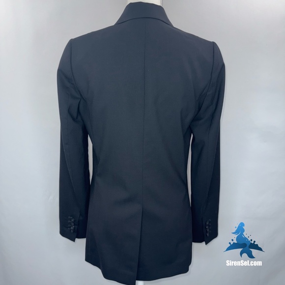 1162 J.Crew Wool Blend Blazer – Size 2 – Black - Picture 7 of 16